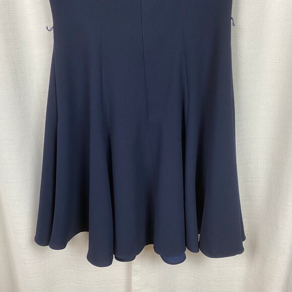 Gal Meets Glam Collection Navy Blue Thea Dress Sz.4 - Picture 10 of 13